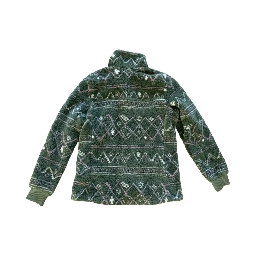 Women's The North Face Campshire Coat Top Fleece Full Zip Jacket Size M - Picture 3 of 6